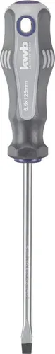 KWB Werkstatt-Schraubendreher Flachschlitz 6,5 x 125 mm von KWB