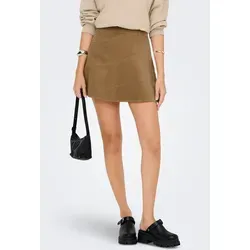 ONLY Cordrock ONLMOXIE HW CORD SKATER SKIRT CC PNT braun M (38) - Modischer Cordrock in Toasted Coconut, aus 100% Baumwolle, pflegeleicht und ideal für trendige Outfits. Perfekt für das ganze Jahr!