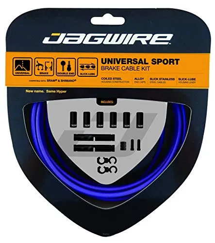 Jagwire Bremszugset Universal Sport, blasslila von Jagwire