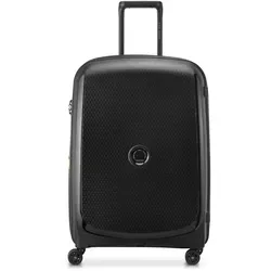 Delsey Paris Belmont Plus 4-Rollen Trolley schwarz 003861820-00MR - Koffer mit 4 leisen Rollen, ideal für Reisen und einfaches Handling, 70 cm groß für viel Stauraum.