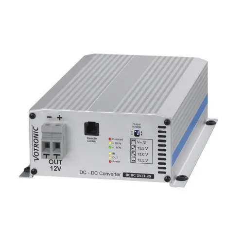 Produktbild Votronic 3332 Gleichspannungs-Wandler DC/DC 2412-25 24V auf 12,5V,13V, 13,5V