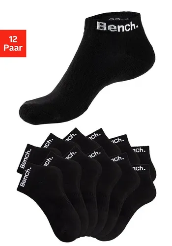 Bench. Sportsocken (Packung, 12-Paar) Tennis Kurzsocken mit Halbfußfrottee