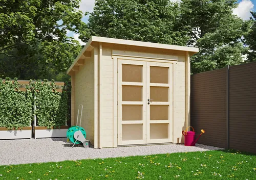 Fjordholz Gartenhaus Modell Max 44 B – Robustes Design