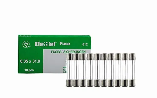 10er Päckchen Sicherungen 15A träge 6,3x32mm