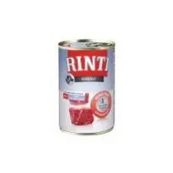 Rinti Singlefleisch Hundenassfutter Adult 400 g Rind - Hundefutter mit 100% Rind, ideal für empfindliche Hunde und ohne Zusatzstoffe, für eine gesunde Ernährung.