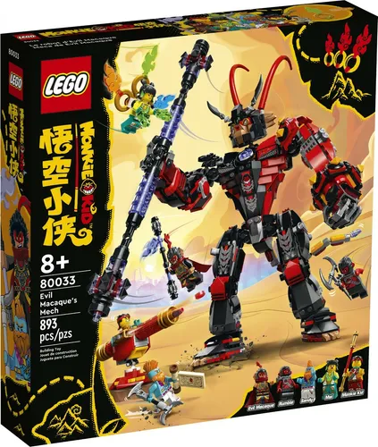 Produktbild LEGO® Monkie Kid 80033 Mech von Evil Macaque - NEU & OVP -