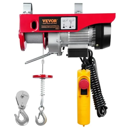 VEVOR elektrische Seilwinde 125kg bis 250kg