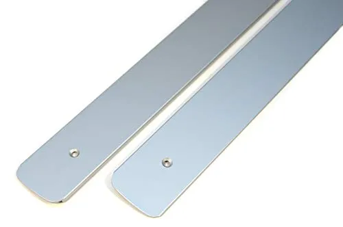 DICKE ENDLEISTE SATZ L+R 38MM Winkelleiste Seiteleiste Arbeitsplatte Küche