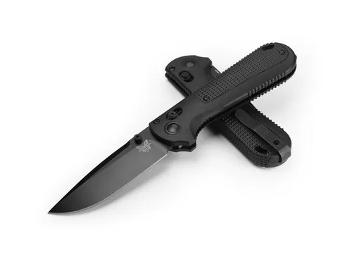Benchmade Taschenmesser Benchmade 430BK-02 Redoubt, Axis, Black Grivory