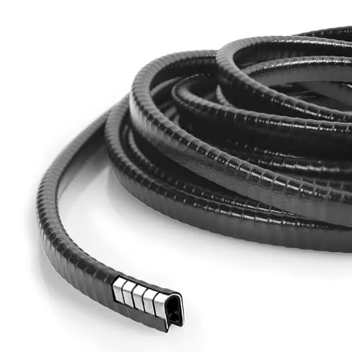 URAQT 5.5M Kantenschutz Autotür, Auto Gummidichtung Kantenschutz, U-Form Gummi Kantenschut Auto Universal Fit Schwarzer Bleche, Gummidichtung Fensterdichtung für Limousinen, LKW, SUV, ATV, UTV