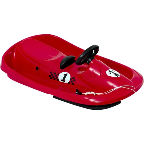 Hamax Kinder Rodelschlitten SNO Formel, rot