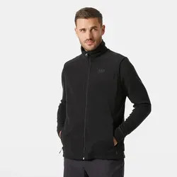 Helly Hansen Herren Daybreaker Fleeceweste, M, Schwarz - Fleecewesten für ganzjährigen Komfort, superleicht und vielseitig für Sport und Freizeit, aus 100% recyceltem Polyester.
