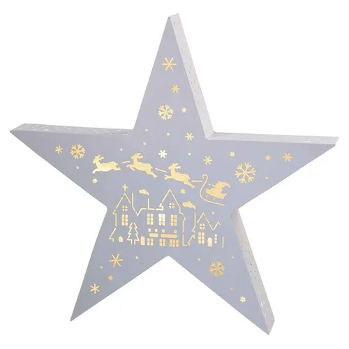 Hellum LED-Stern 60 cm Weihnachtsdeko
