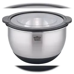 GSW Schüssel 16 x 10 cm Primo mit luftdichtem Deckel, ca. 1,6 L