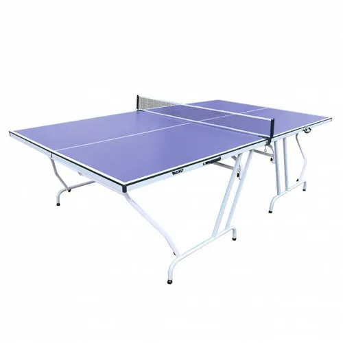 MUWO Spin Premium Indoor Tischtennisplatte – Klappbare MDF-Platte für Freizeit & Schule - Tischtennisplatte mit robustem Stahlgestell und doppelter Kippsicherung für sicheren Stand. Ideal für Schulen und Freizeit, platzsparend klappbar und mit integriertem Netzsystem.