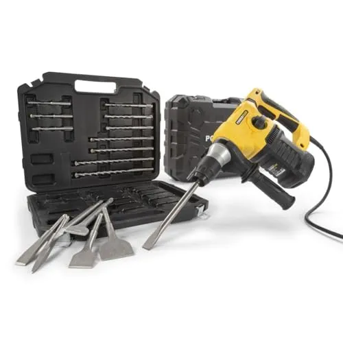 POWER plus - POWX1199 - Bohrhammer - 1500W + 17acc
