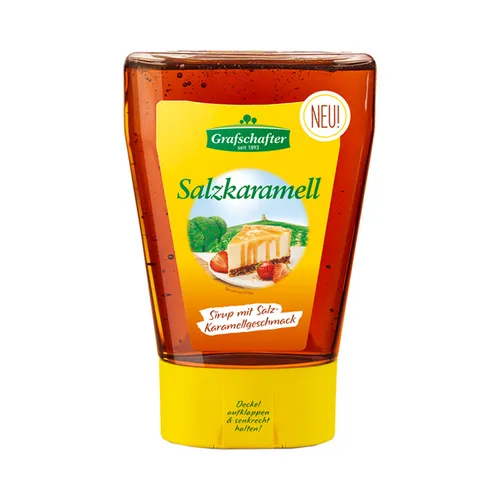 Produktbild Grafschafter Salzkaramell Sirup 500g Spenderflasche
