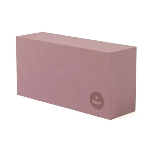 Bodhi Yoga Block ASANA BRICK | Yogablock aus EVA Schaumstoff | Hilfsmittel für Anfänger und Fortgeschrittene | Trainingszubehör für Yoga & Pilates | flieder