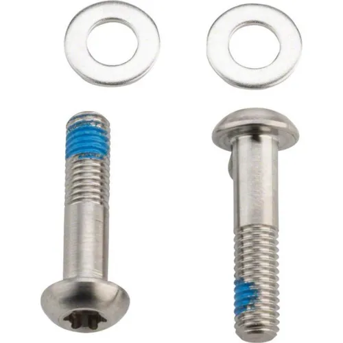 SRAM Bremssattel Schrauben Titan 32mm Flat Mount Adapter - Hochwertige Titan-Bremsen für Rennräder, leicht und korrosionsbeständig, ideal für optimale Bremsleistung bei verschiedenen Fahrradtypen.