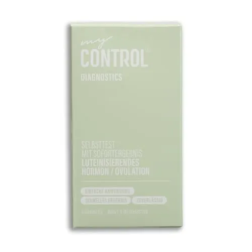 my Control Diagnostics Selbsttest mit Sofortergebnis Ovulationstest - LH/Ovulation - Einfaches Testen von Zuhause