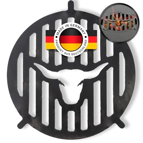 A. Weyck Tools Grilleinsatz Stier für Feuerplatte Ø 20cm #07