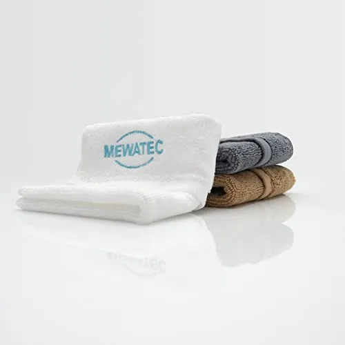 MEWATEC Trockentücher in grau - 14 Stück - Waschlappen & Waschhandschuhe, extra weich und saugstark aus 100% Baumwolle, ideal für Hygiene und vielseitig verwendbar.