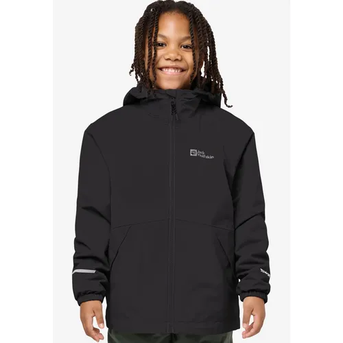 Jack Wolfskin Iceland 3IN1 Jacket K schwarz von Jack Wolfskin