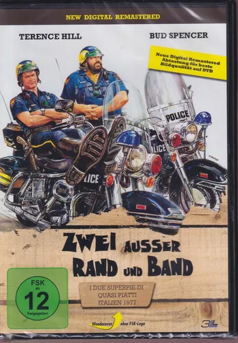 Zwei außer Rand und Band - Bud Spencer & Terence Hill - DVD - Kultklassiker im Widescreen-Format, ungekürzt und ideal für Fans von Abenteuer und Komödie. Erlebe die legendären Darsteller Bud Spencer und Terence Hill in einem unvergesslichen Film!
