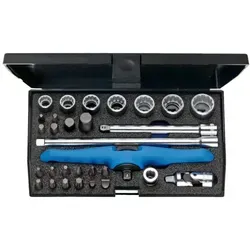 Gedore D 20 MOT Bordwerkzeugsatz 30-teilig - Werkzeugtaschen mit 30 hochwertigen metrischen Werkzeugen, ideal für unterwegs und schnelle Reparaturen im Alltag.