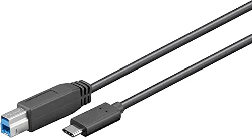 Goobay 67986 Sync & Charge Super Speed USB-C auf USB Typ B 3.0 Ladekabel