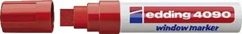 Edding 4090 4-4090002 Kreidemarker Rot 4 mm, 15 mm