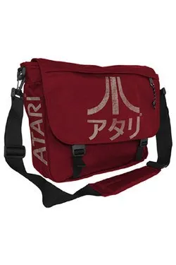 Atari Umhängetasche Japanese Logo - Merchandising: Stylische Tragetasche mit coolem Japanese Logo, ideal für Gamer und Retro-Fans.