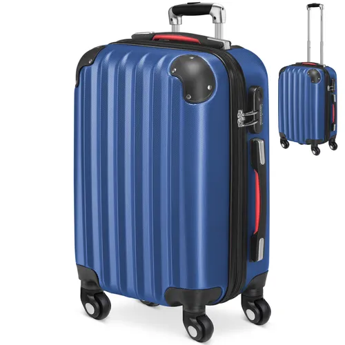 monzana Hartschalen-Trolley M Blau