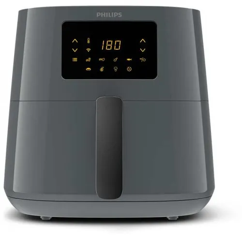 Philips Essential HD9280-60 Heißluftfritteuse - Fritteusen mit 6,2 l Fassungsvermögen, 2000 W Leistung und NutriU-App für individuelle Rezeptvorschläge – gesundes Frittieren leicht gemacht!