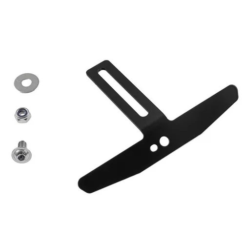 Halter T-Stück für Rückstrahler Spirit Reflektor 125 x 18 Motorrad schwarz