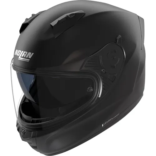 Nolan N60-6 Classico Integralhelm - Matt-Schwarz - L - Motorradhelm mit Airbooster-Technologie für optimale Belüftung, ultraweitem Visier und Eyewear Adaptive für Brillenträger. Genießen Sie Komfort und Sicherheit auf jeder Fahrt!
