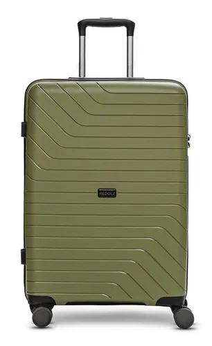 Redolz Hartschalen-Trolley Essentials 05, 4 Rollen - Koffer mit bruchsicherer Hartschale aus Polypropylen, ideal für komfortables Reisen dank geräuscharmer 4-Rollen-Technologie und TSA-Schloss für mehr Sicherheit.