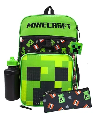 Minecraft Rucksack Set 5 Piece
