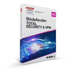 Produktbild Bitdefender Total Security 2025 | 10 Geräte | 1 Jahr