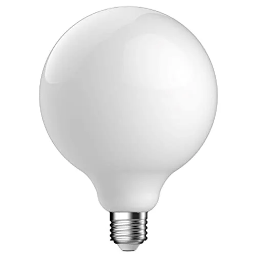 LED Leuchtmittel Globe G120, E27, 8,6W, 360°, 2700K, 1055lm, dimmbar, matt