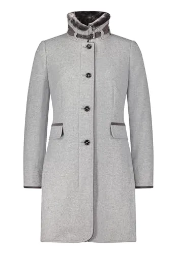 Gil Bret Damen Mailand Mantel, Light Silver Melange, 46 von Gil Bret