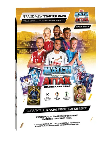 Topps MATCH ATTAX CHAMPIONS LEAGUE STARTER PACK