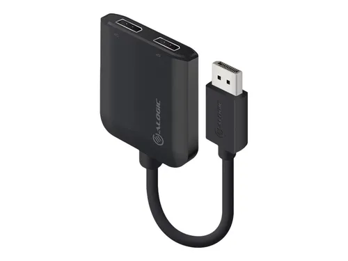 ALOGIC DisplayPort Adapter - DisplayPort auf DisplayPort 7.56 cm - Hochwertiger DisplayPort-Adapter für eine einfache Verbindung, unterstützt 4K-Auflösung, ideal für Monitore und Projektoren, kompakt und praktisch.