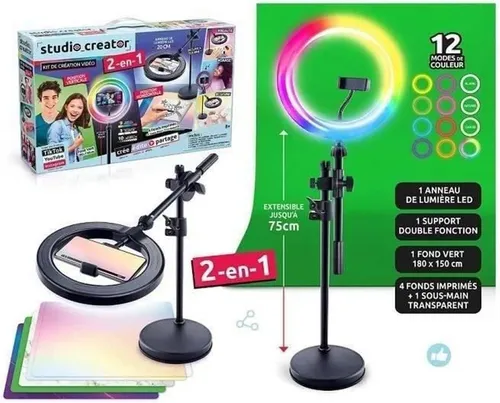 Canal Toys 2 in1 Video Studio Zeichnungsset (FR)