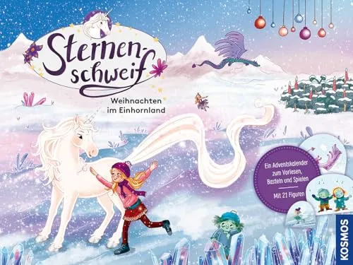 KOSMOS 17998 Sternenschweif Weihnachten im Einhornland Adventskalender
