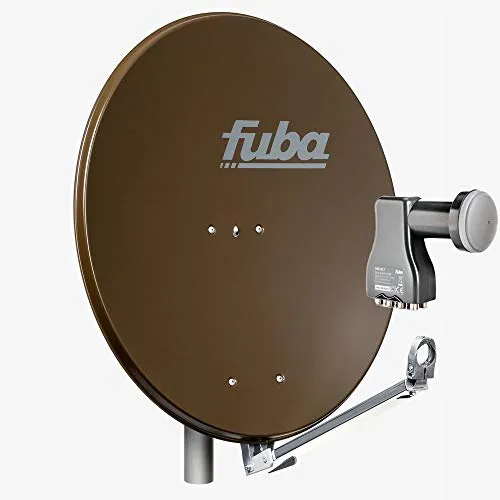 Fuba Satellitenschüssel Komplettset 8 Teilnehmer DAL 808 B von Fuba