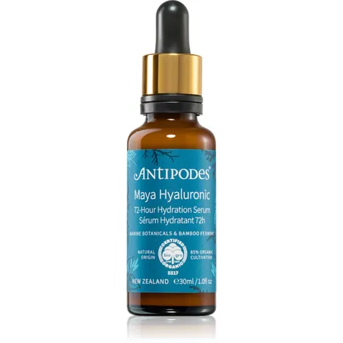 Antipodes Maya Hyaluronic 72-Hour Hydration Serum Intensives Feuchtigkeitsspendendes Gesichtsserum 30 ml