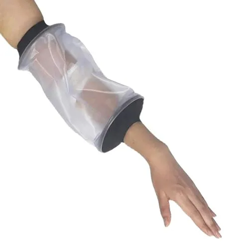 HKF HO KI HO Picc Line Gipsschutz Wasserdicht für Erwachsene,Wiederverwendbar Gips Duschschutz Halten Sie Wunden und Verbände Während des Badens Trocken (PICC LINE für Erwachsene, 30 x 22 cm)