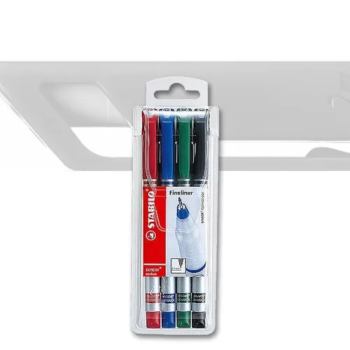  Stabilo Sensor 4er Etui Fineliner im Kunststoffetui 1,25€/Stück