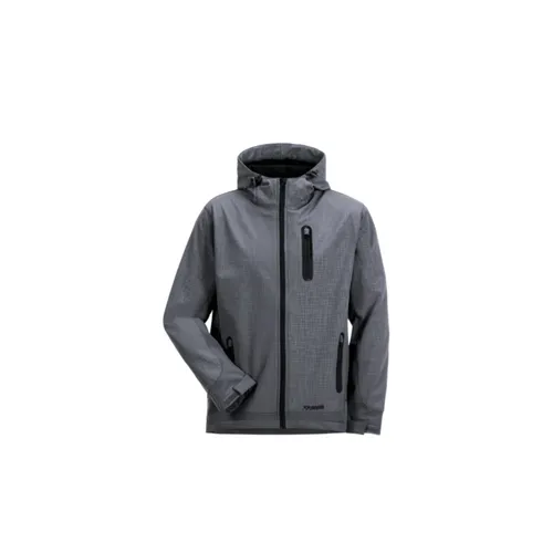 CUBE Wetter- und Kälteschutz-Softshelljacke 3701 in schiefergrau, Größe M - Funktionsjacke mit optimalem Wetter- und Kälteschutz, ideal für Outdoor-Aktivitäten und wechselhafte Bedingungen.
